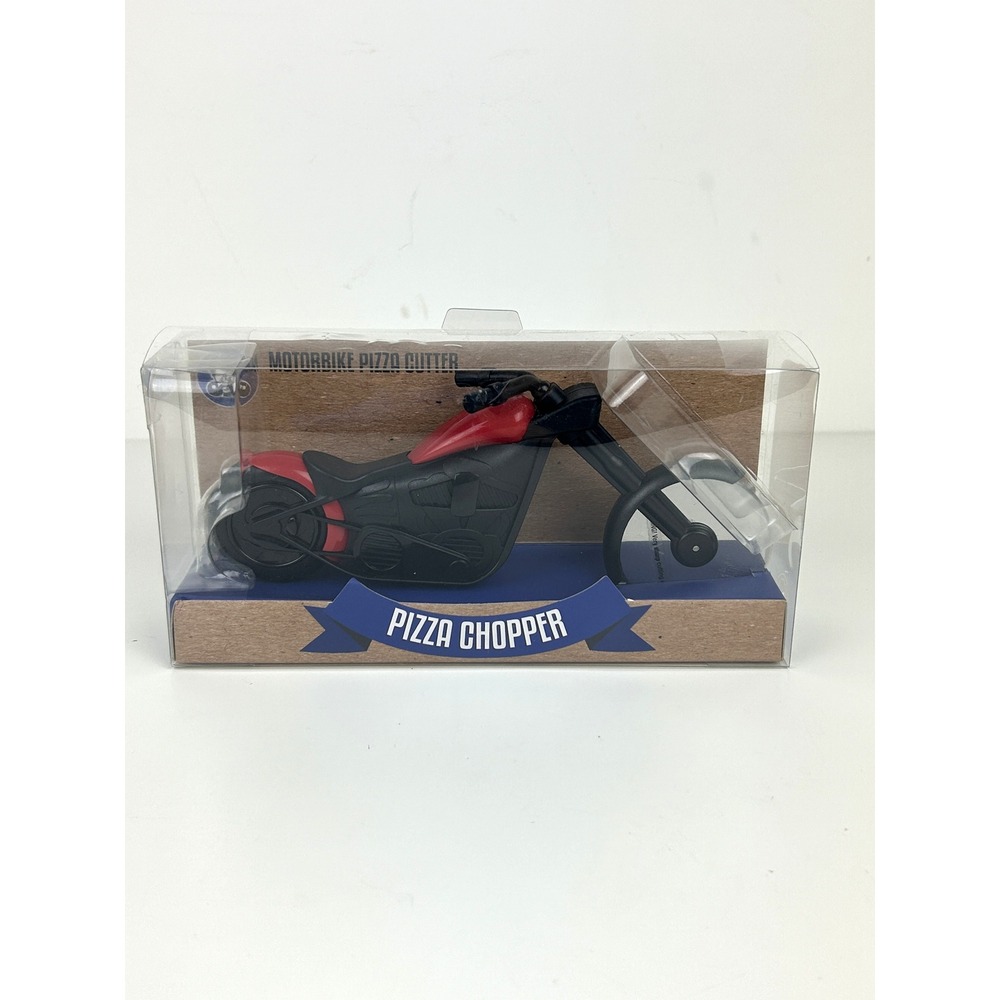 Paladone Pizza Cutter Motorbike Chopper Novelty Kitchen Tool New Box
